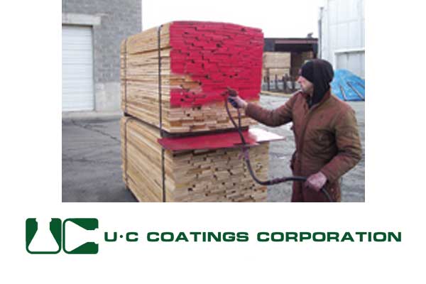 U•C Coatings is the  premier manufacturer and supplier of wood protection products for the logging, lumber, furniture and woodworking industries.<br/><br/>

With their products you can prevent up to 90% of end checking, conserve natural resources and improve production yields, so you can make more wood products - and more profitable wood products - from each piece of wood.<br/><br/>
  
You Bring THE WOOD... We'll bring THE PROTECTION
